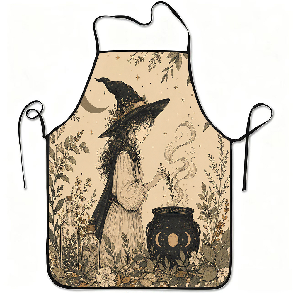 Kitchen Witch Baking - Keukenschorten, inclusief een schort voor het