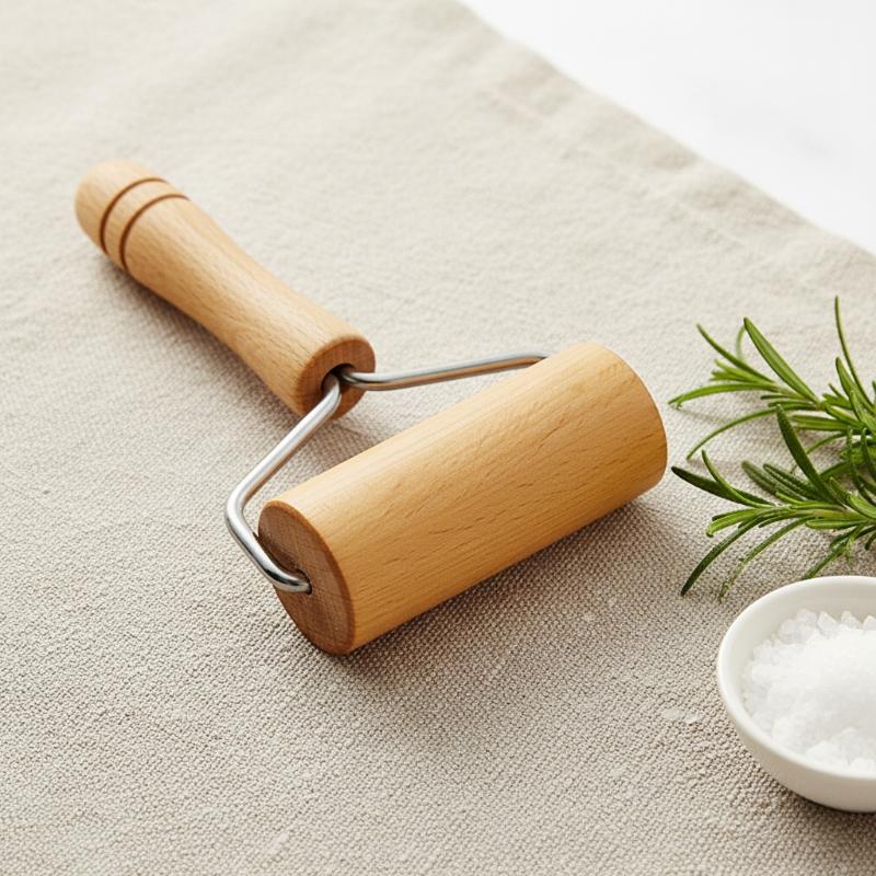 Kitchen Roller Baking - Deegroller, houten bakroller, keukenhulpjes voor gebak
