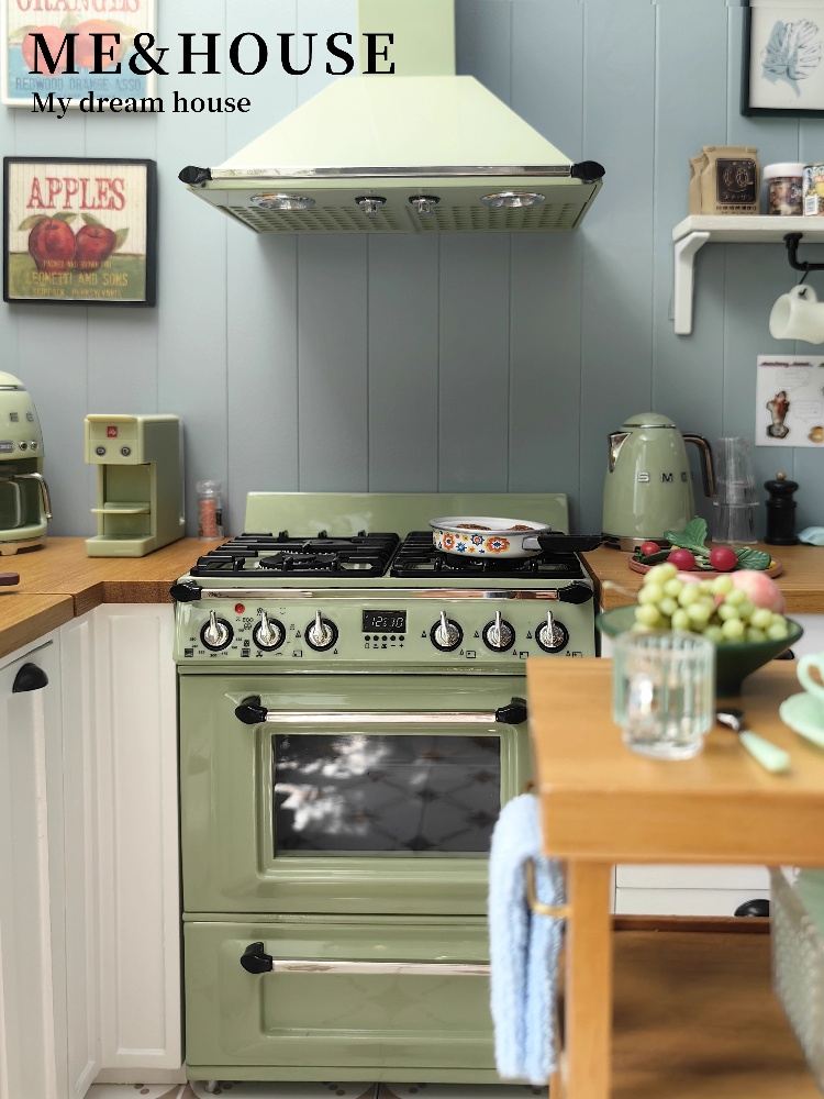 Kitchen Uncle - 1:6 Poppenhuis Mini Model Meubelaccessoires Metalen