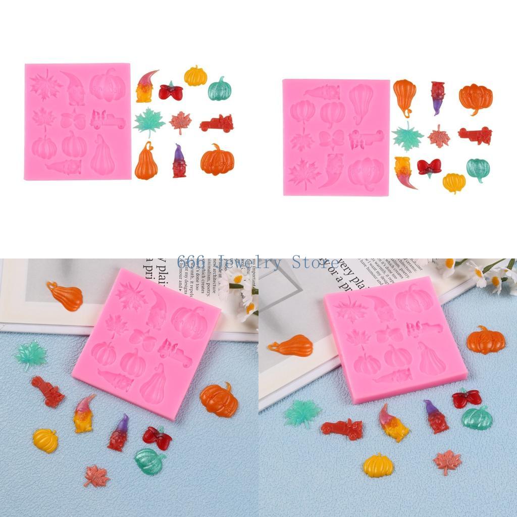 Kitchen Witch Baking - F2TD Creatieve Oranje Zwarte Heksenhoed Siliconen