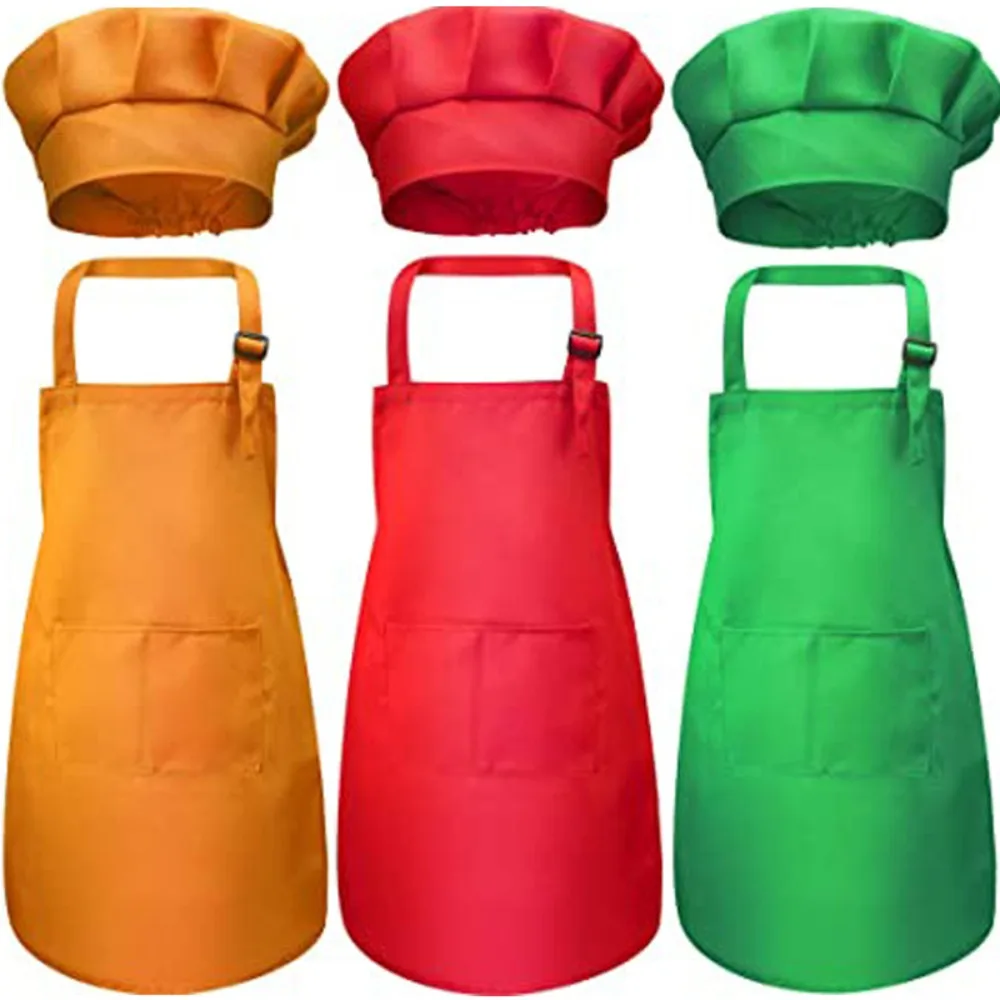 Kitchen Kids Baking Set - Kinderen Chef Schort Voorzak Bib Jongens
