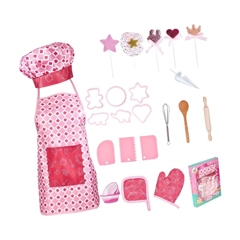Kitchen Kids Baking Set - Interactieve kook- en bakkostuum voor kinderen,
