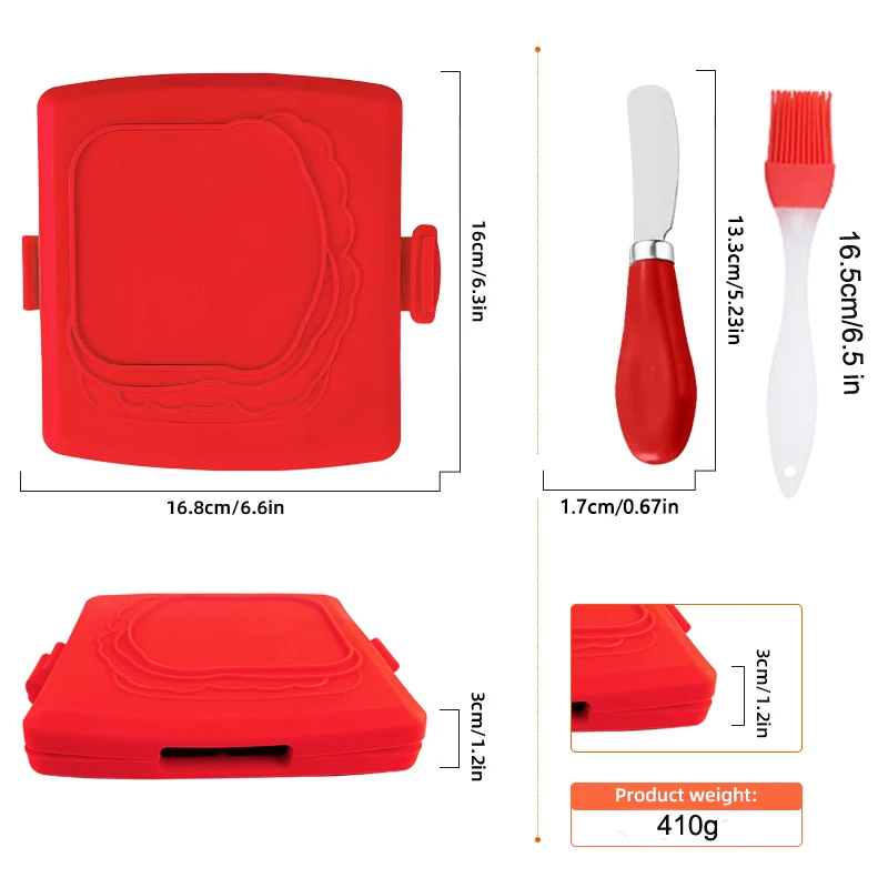3-delige food grade broodroost - Baking Kitchen Set recensie en prijs