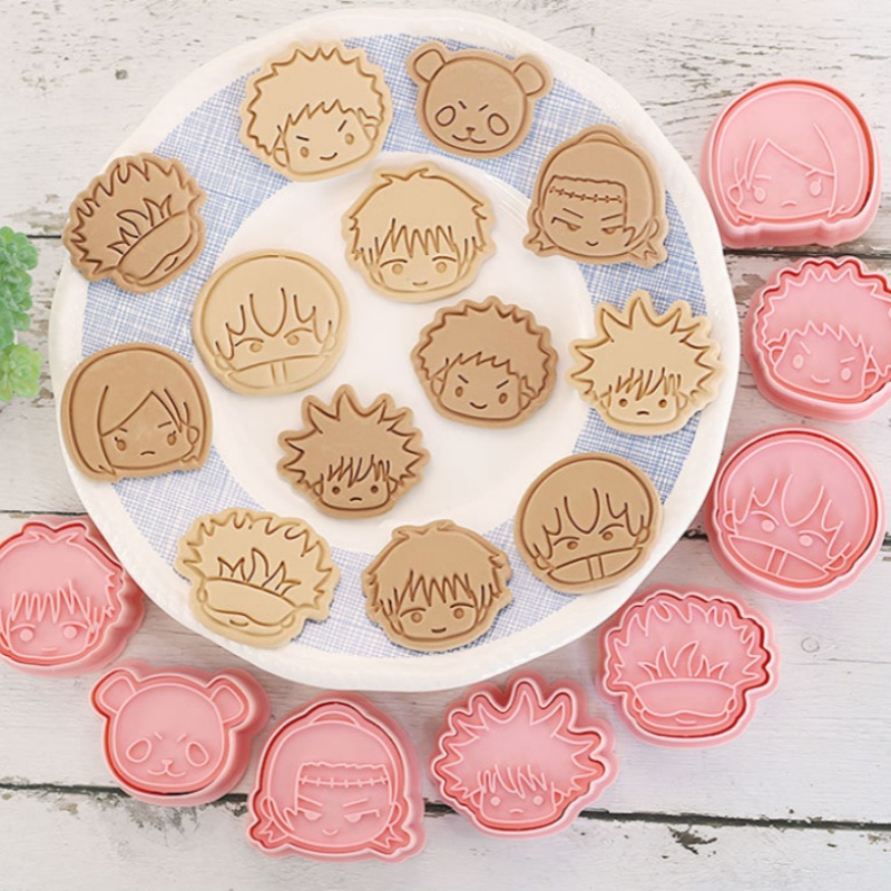 8-delige Jujutsu Kaisen cake-  - Kitchen Kids Baking Set recensie en prijs