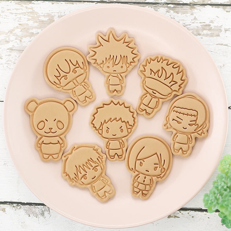 8-delige Jujutsu Kaisen cake-  - Kitchen Kids Baking Set recensie en prijs