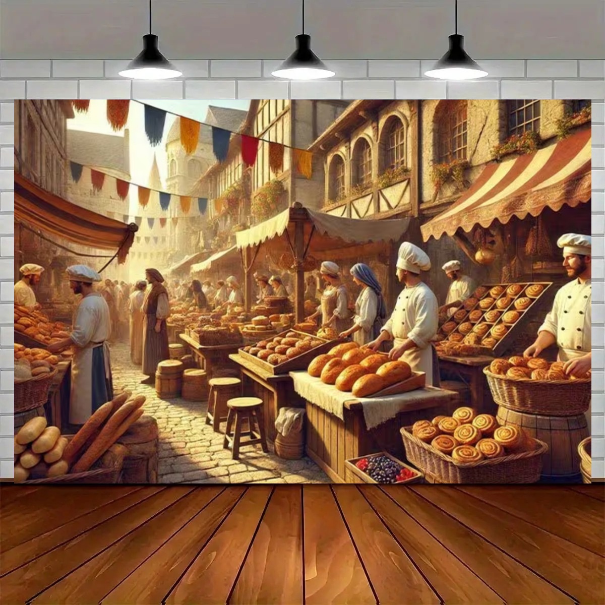 Straatbakkerij Keuken Achtergr - Kitchen Baking Background recensie en prijs