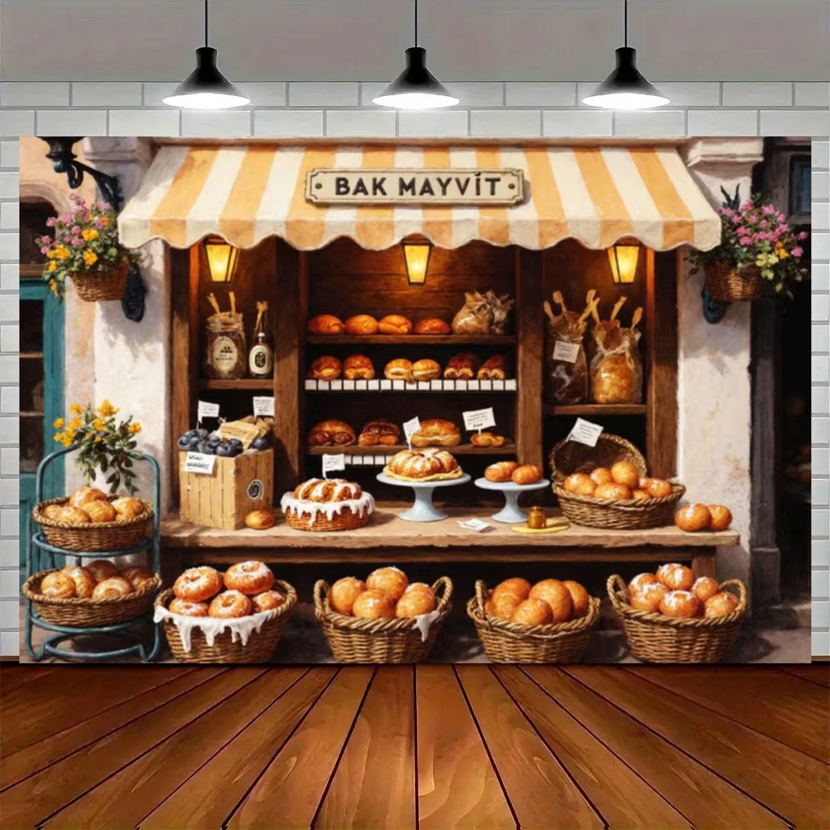 Straatbakkerij Keuken Achtergr - Kitchen Baking Background recensie en prijs