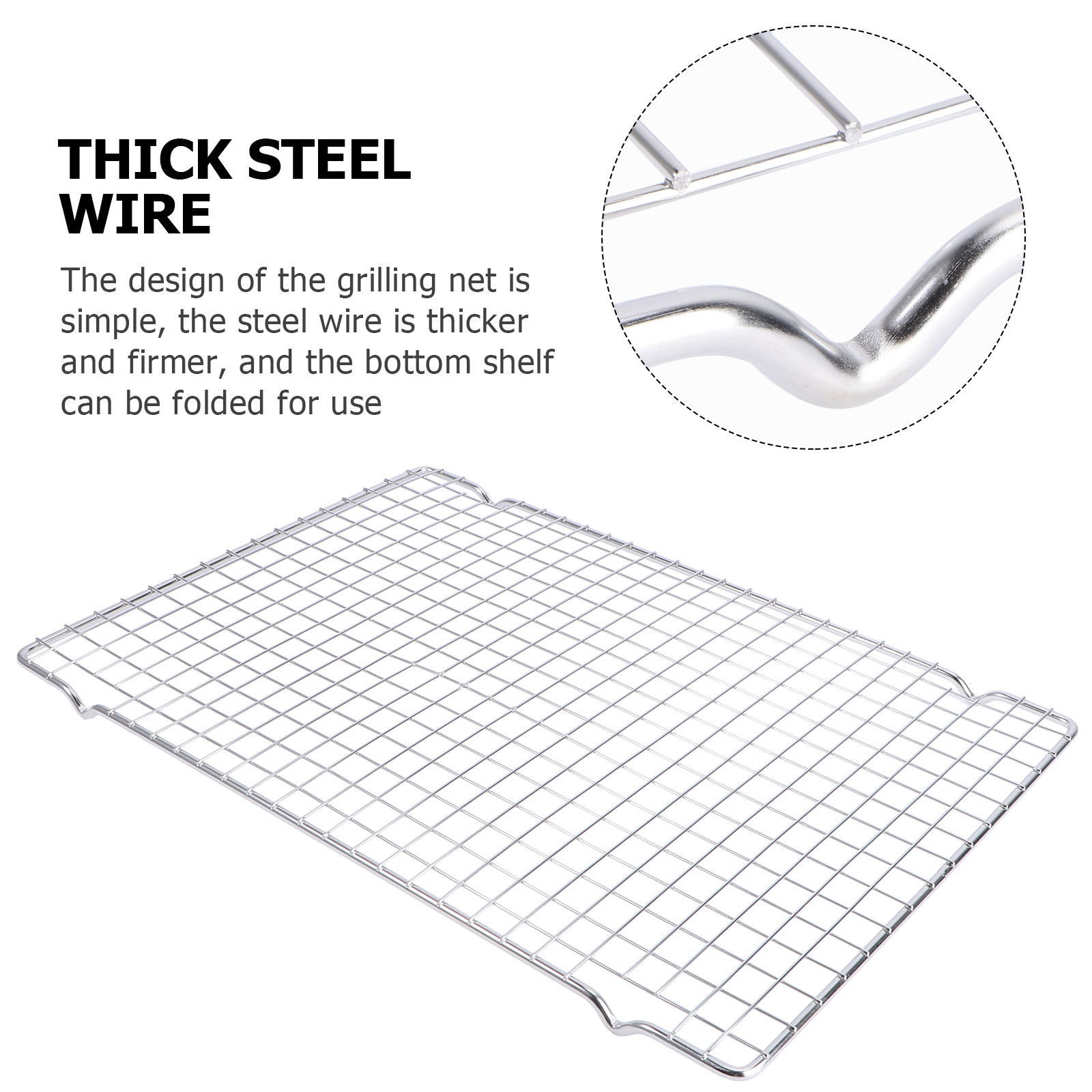 1 stuks bakrooster van roestvr - Kitchen Baking Rack recensie en prijs