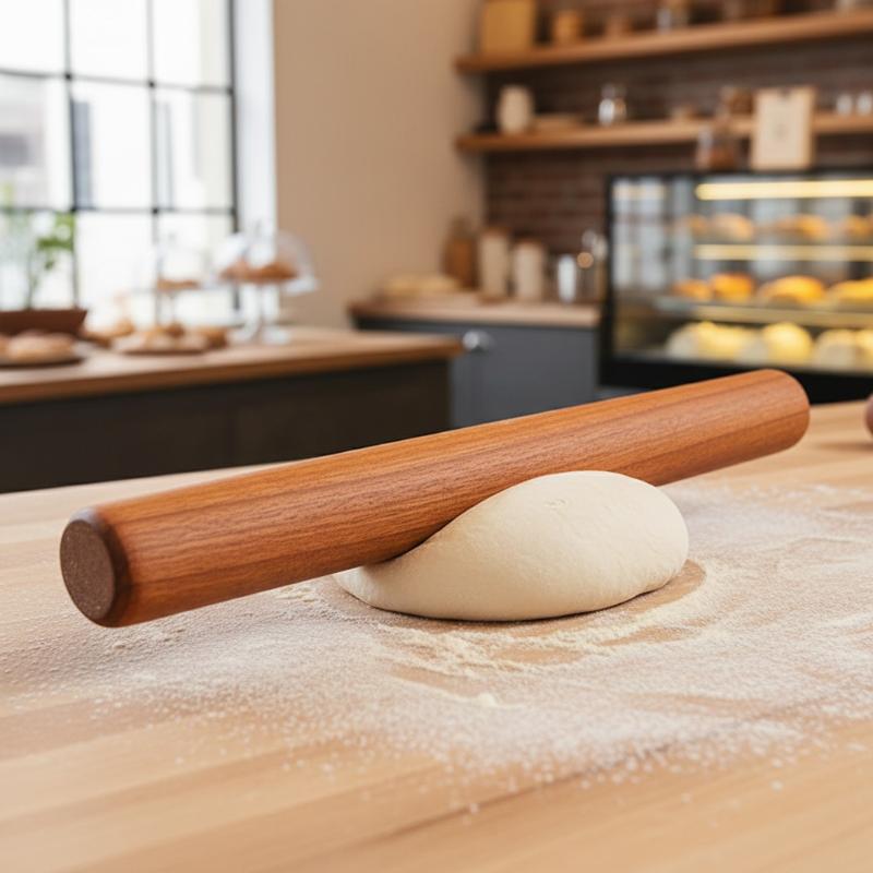 30cm houten deegroller, zwaar  - Kitchen Roller Baking recensie en prijs