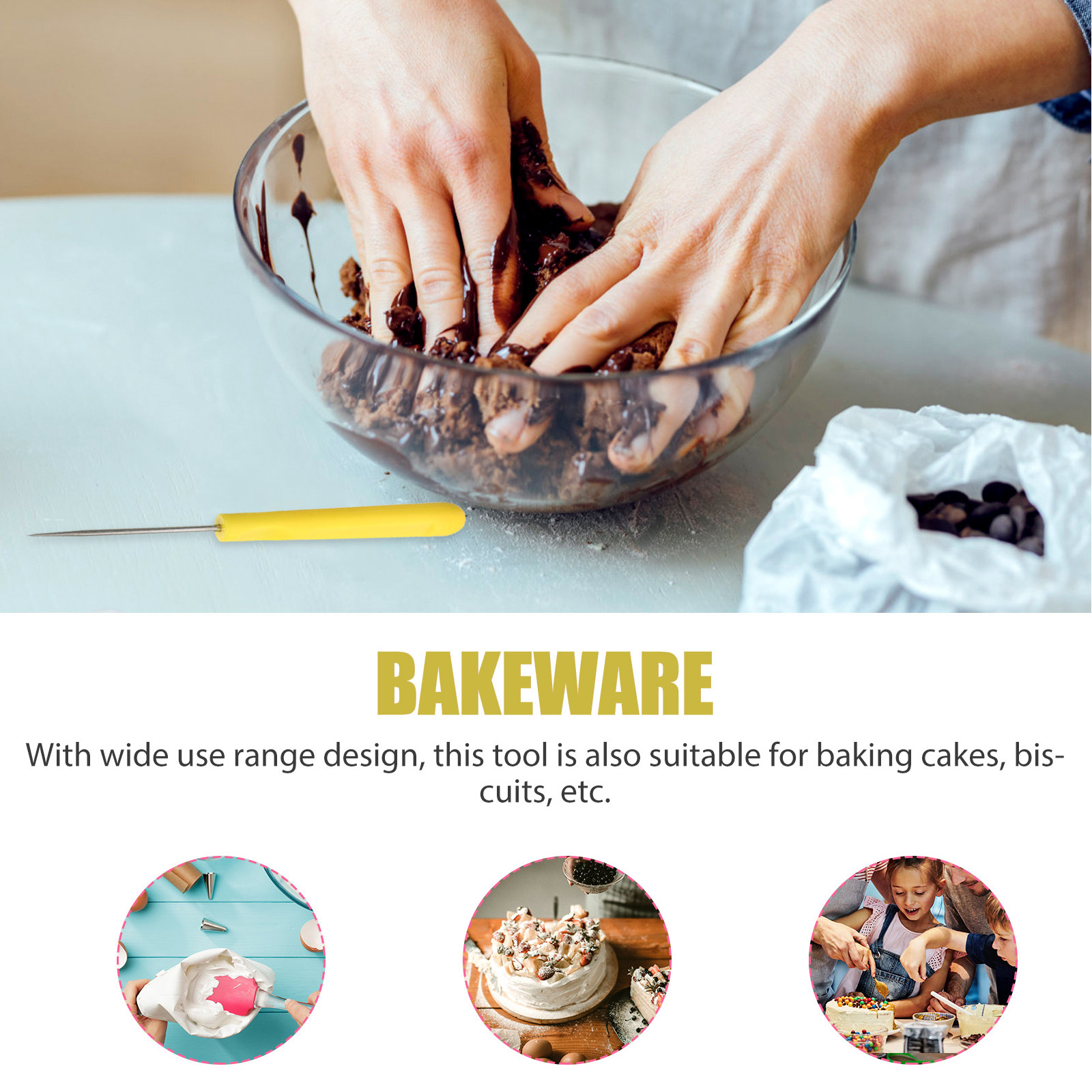 4-delige set suikernaadjes, ve - Baking Kitchen Set recensie en prijs