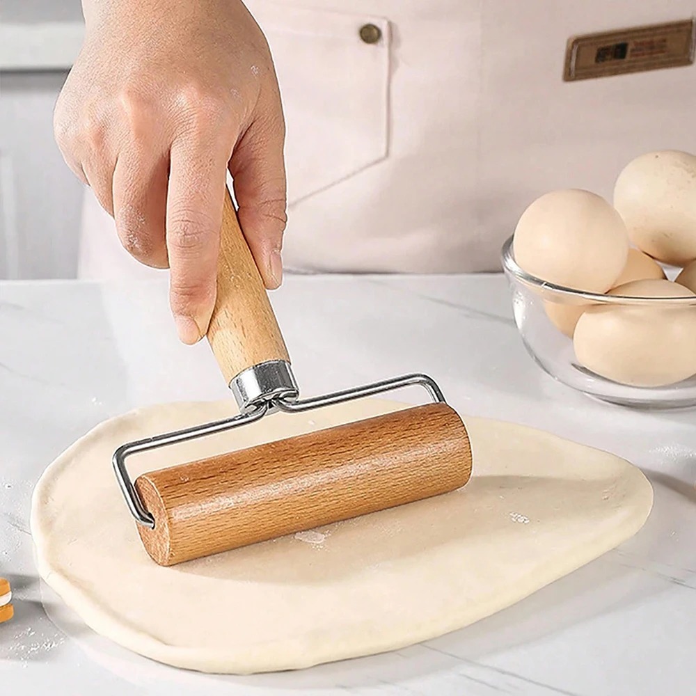 1Pc Houten Deegroller Handheld - Kitchen Roller Baking recensie en prijs