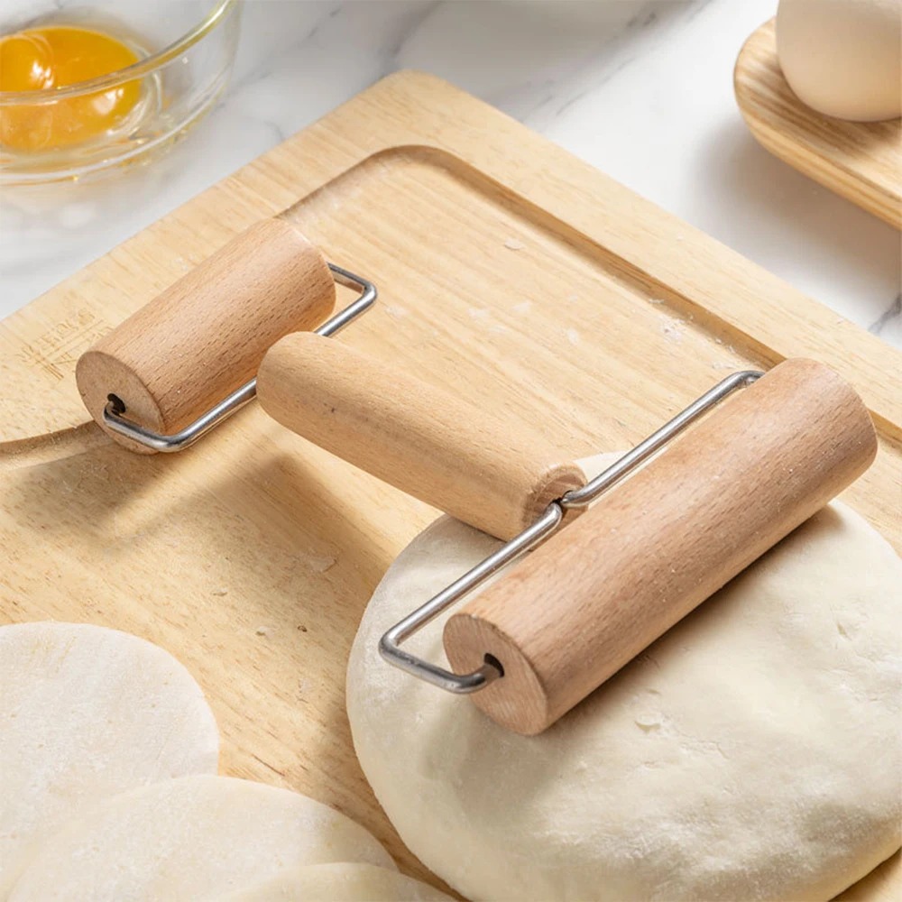 1Pc Houten Deegroller Handheld - Kitchen Roller Baking recensie en prijs