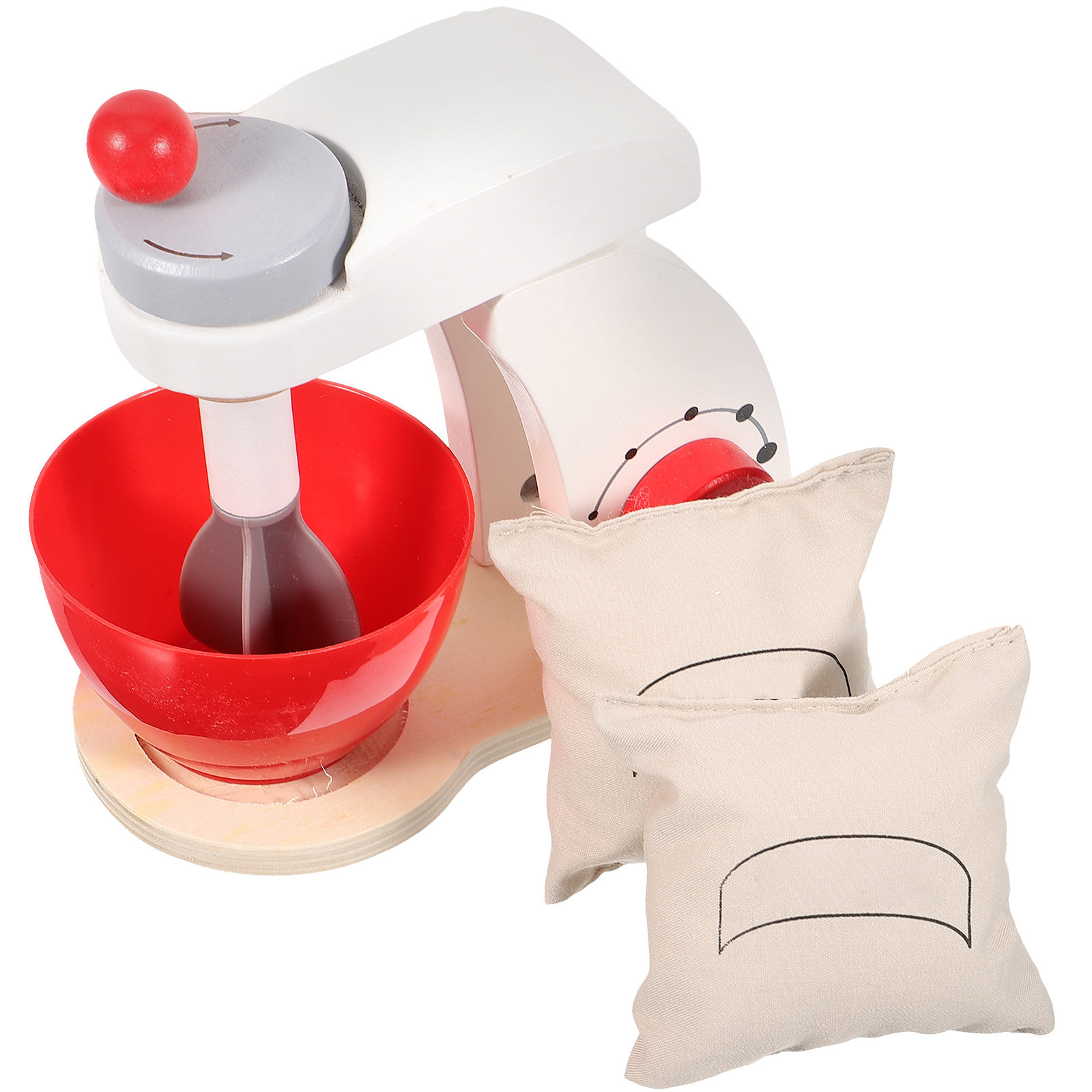 Houten keukenmixer, wit, moder - Kitchen Kids Baking Set recensie en prijs
