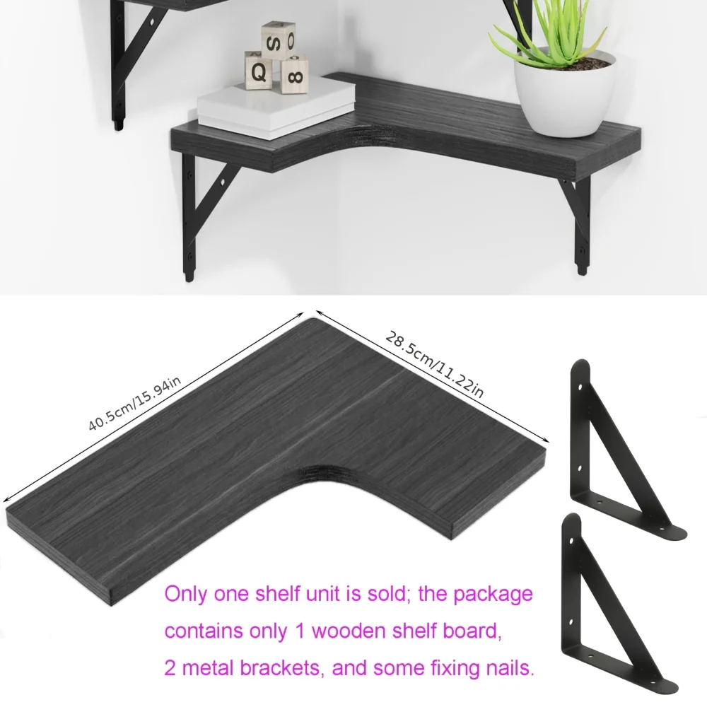 Wandplank van natuurlijk hout  - Kitchen Uncle recensie en prijs