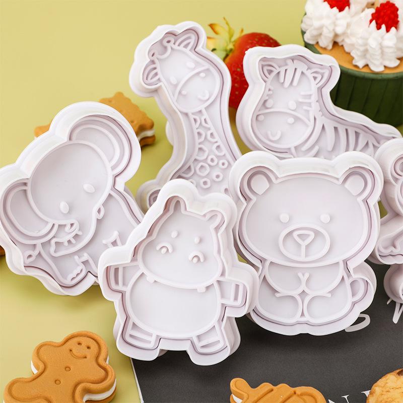 4-delige dierenkoekjesvormpjes - Kitchen Kids Baking Set recensie en prijs