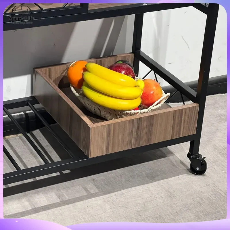 Multifunctionele keukenkar met - Kitchen Baking Cart recensie en prijs