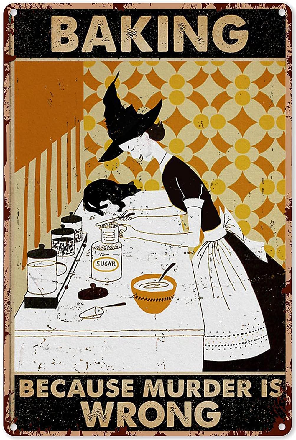 Heksenbakdecoratie Keukenborde - Kitchen Witch Baking recensie en prijs