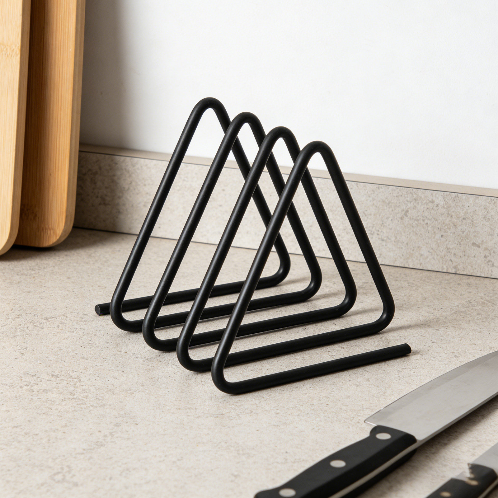 Driehoekige houder voor snijpl - Kitchen Baking Rack recensie en prijs