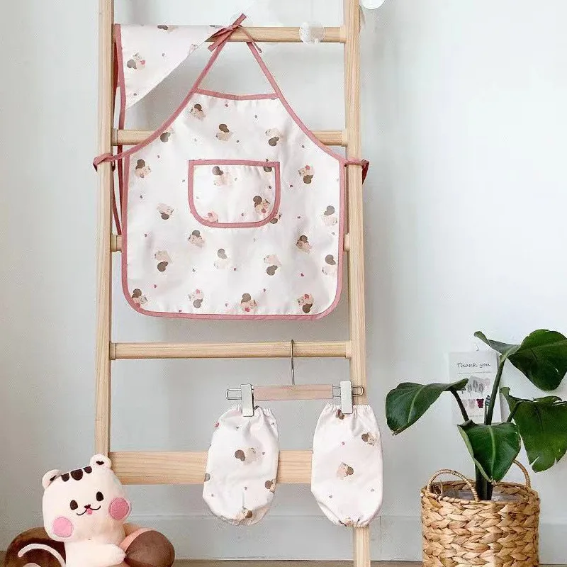 Leuke Cartoon Kinderen Schort  - Kitchen Kids Baking Set recensie en prijs