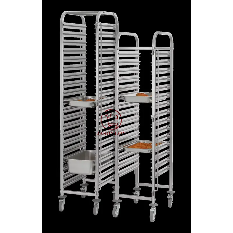 Roestvrijstalen zware 4-wiel G - Kitchen Baking Cart recensie en prijs