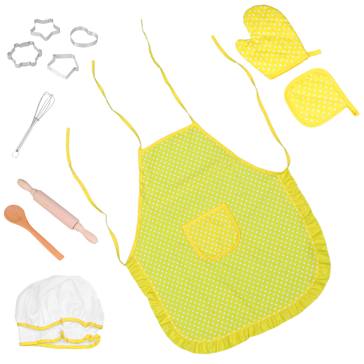 11-delige set kinderkeukenscho - Kitchen Kids Baking Set recensie en prijs