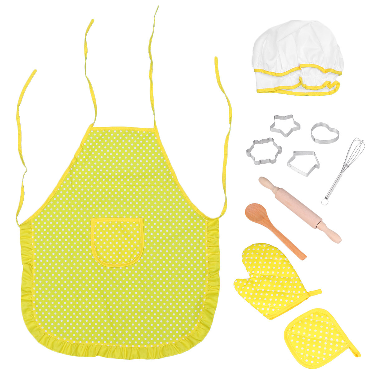 11-delige set kinderkeukenscho - Kitchen Kids Baking Set recensie en prijs