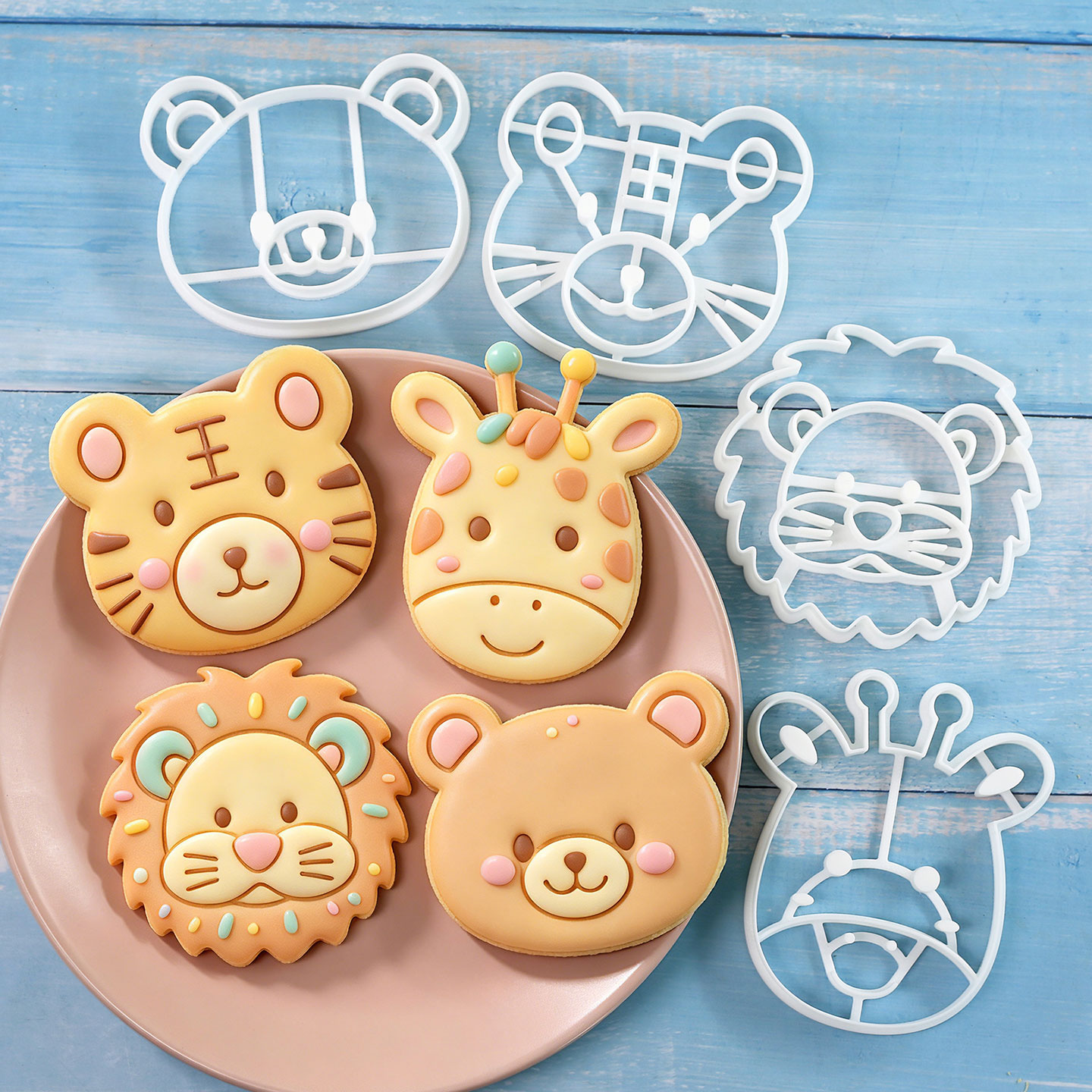 4-delige set dierenkoekjesvorm - Baking Kitchen Set recensie en prijs