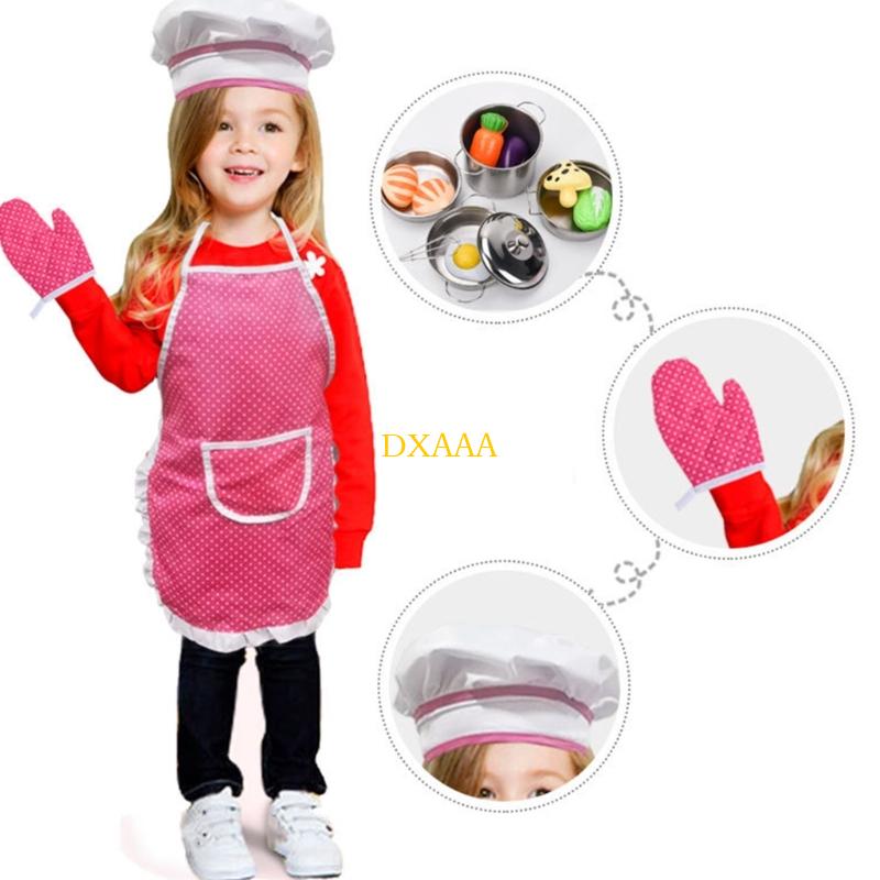 DXAA Chefs kostuumset Kinderen - Kitchen Kids Baking Set recensie en prijs