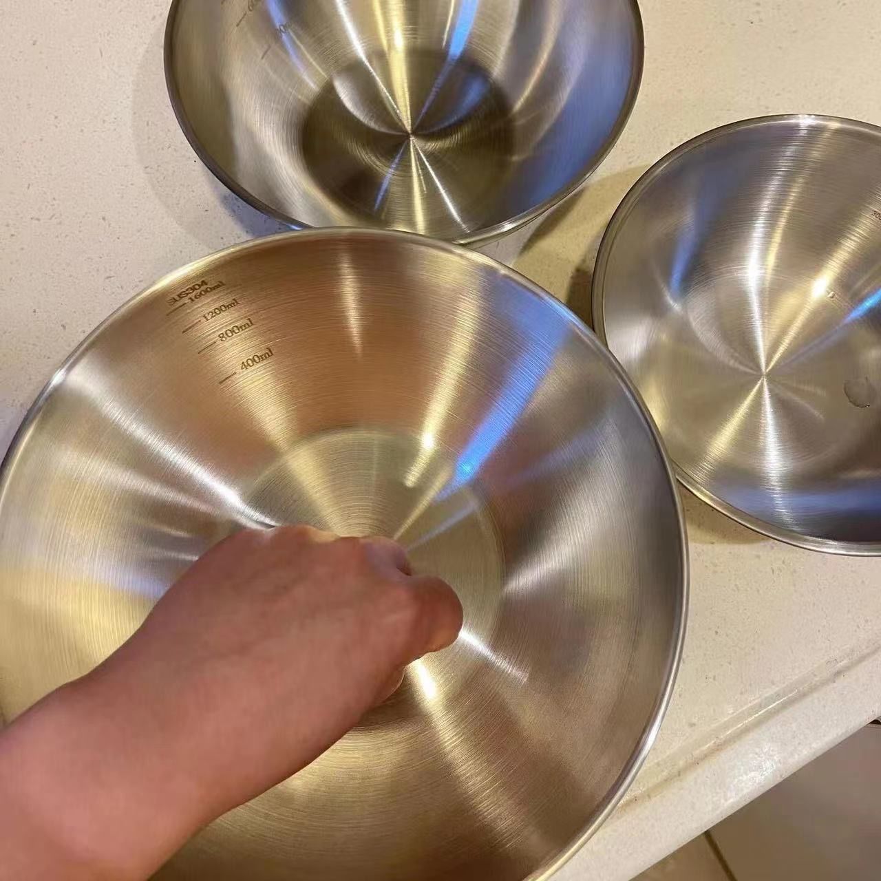 1-3 RVS Kommen Set met Schaalv - Baking Kitchen Set recensie en prijs
