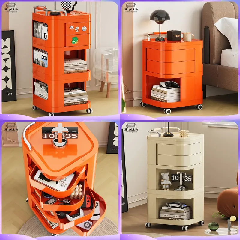 Keukenkar met wielen, rollende - Kitchen Baking Cart recensie en prijs