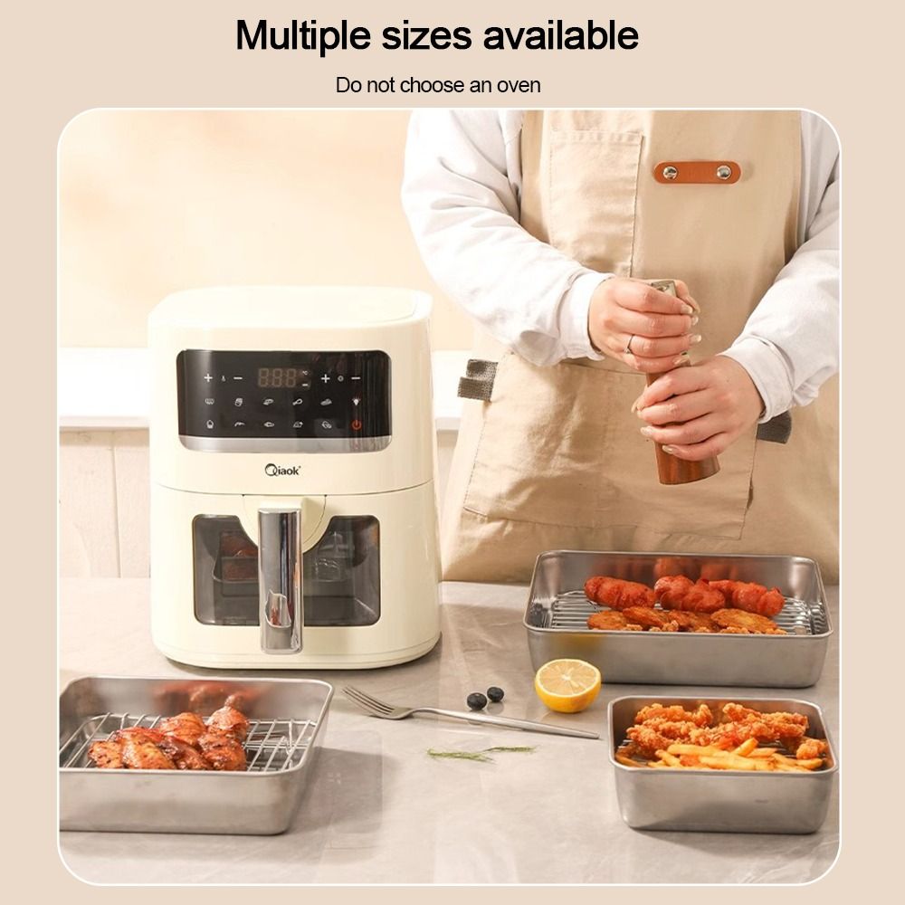 Rond vierkant kookrek met voet - Kitchen Baking Rack recensie en prijs