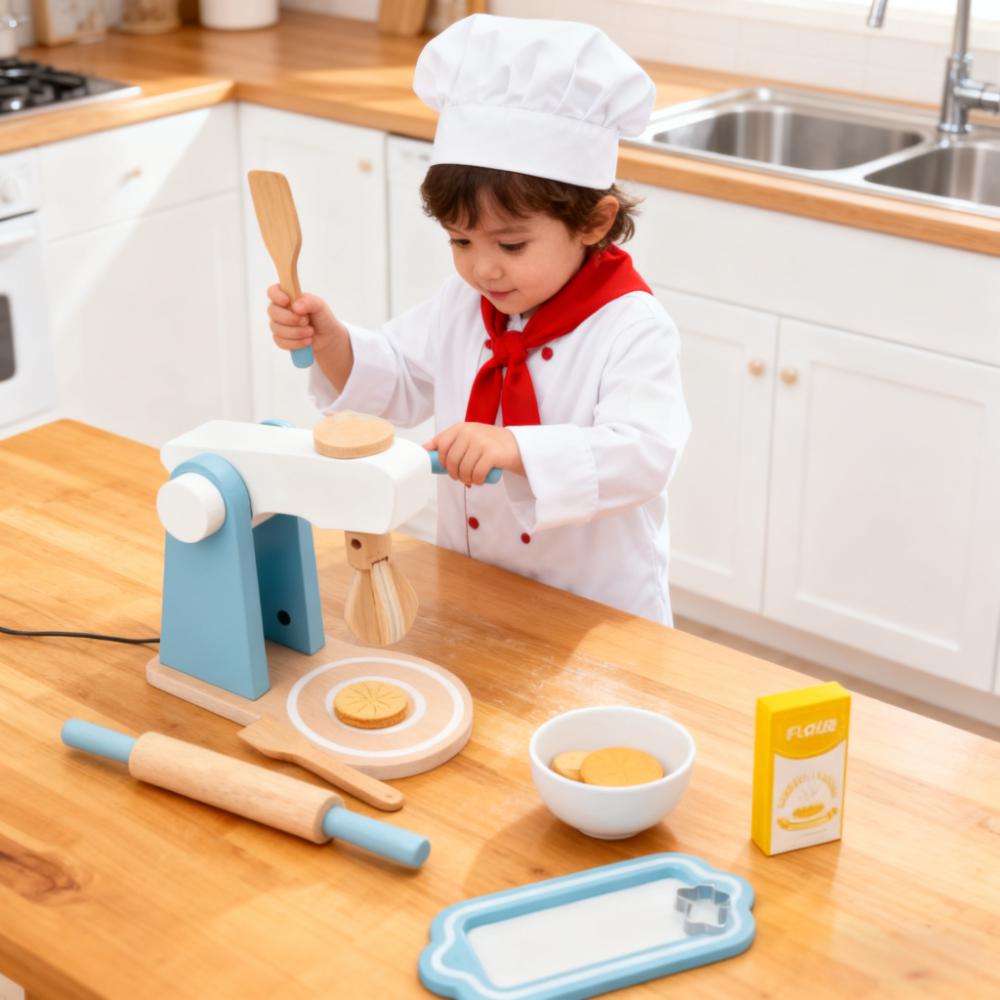 Houten Pretend-keukenspeelset  - Kitchen Kids Baking Set recensie en prijs