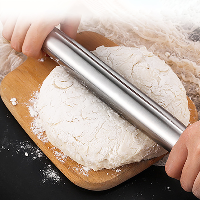 304 Rvs Non-stick Rolling Pin  - Kitchen Roller Baking recensie en prijs