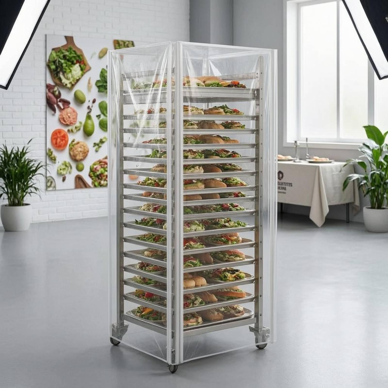 Transparante hoge bakplaatrekh - Kitchen Baking Cart recensie en prijs