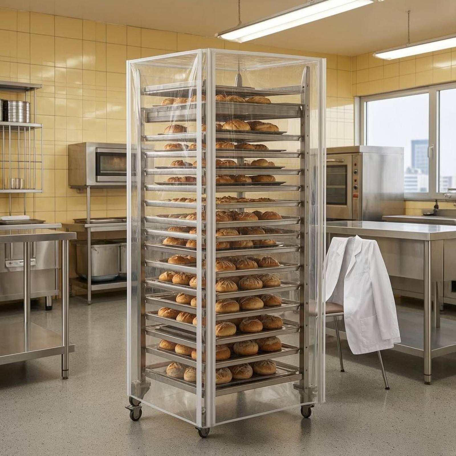 Transparante hoge bakplaatrekh - Kitchen Baking Cart recensie en prijs