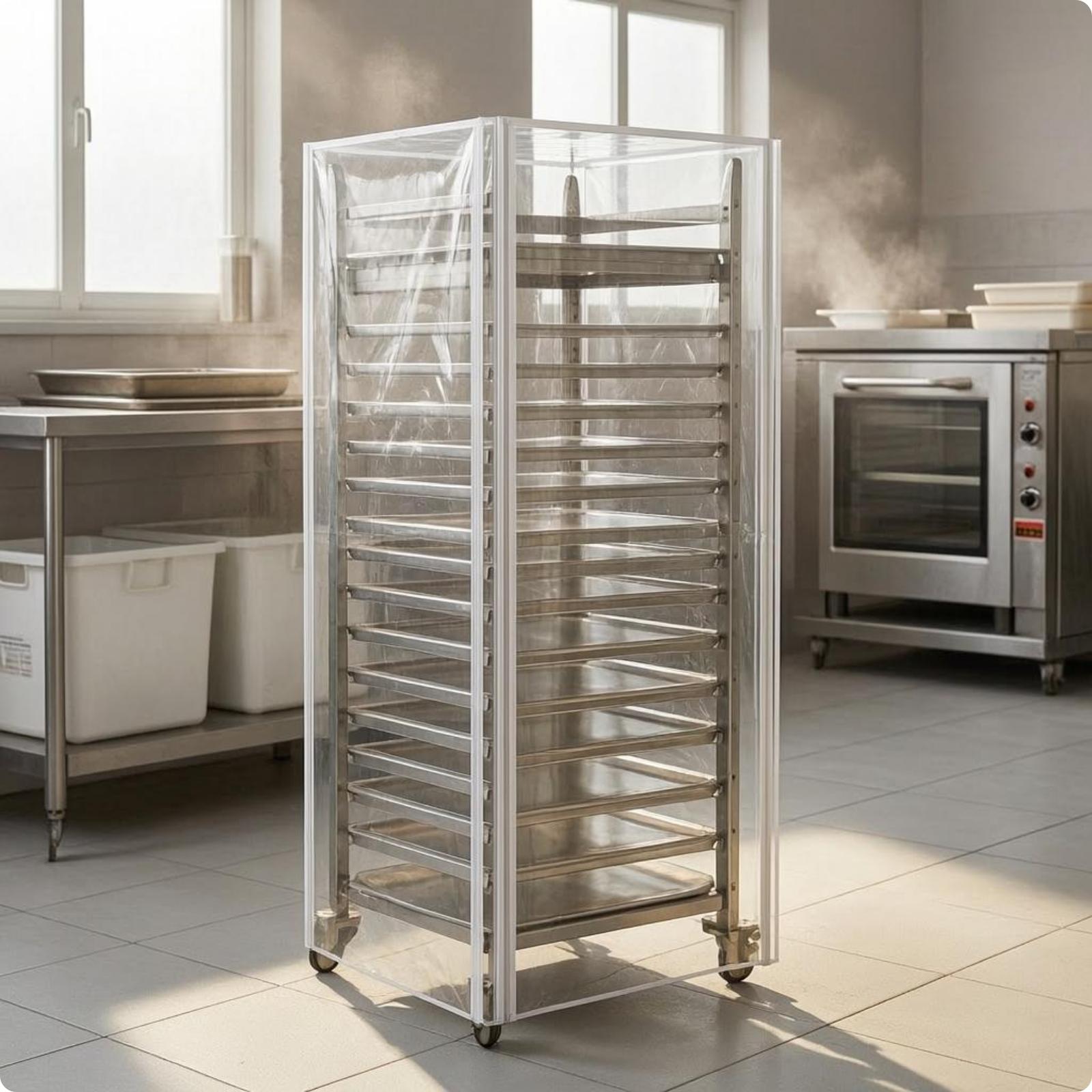 Transparante hoge bakplaatrekh - Kitchen Baking Cart recensie en prijs