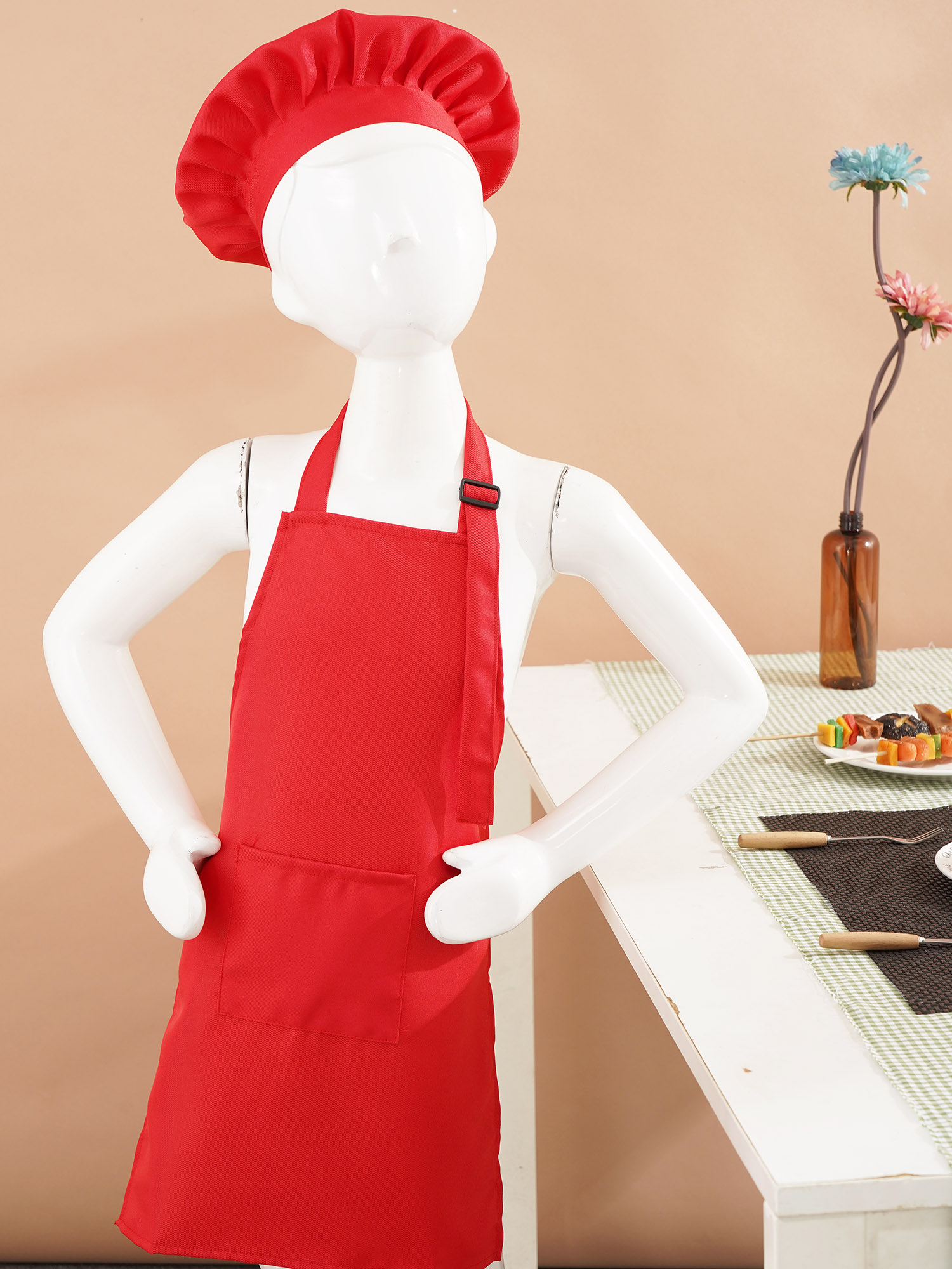Unisex kinderschorten Verstelb - Kitchen Kids Baking Set recensie en prijs